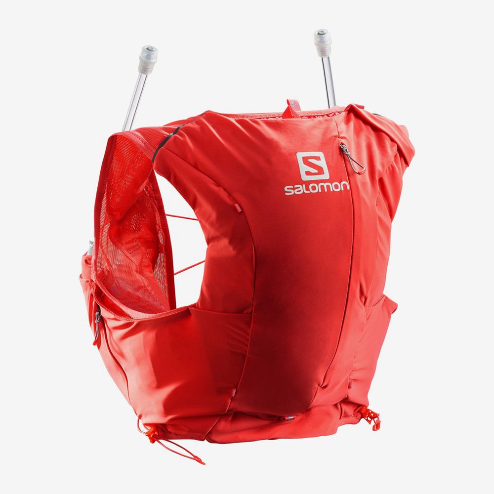 SALOMON ADV SKIN 8 SET HYDRATION PACK Philippines - Women's Trail Running Packs - Rose | 598647-JEM